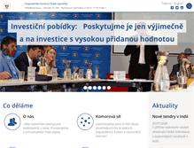 Tablet Screenshot of komora.cz